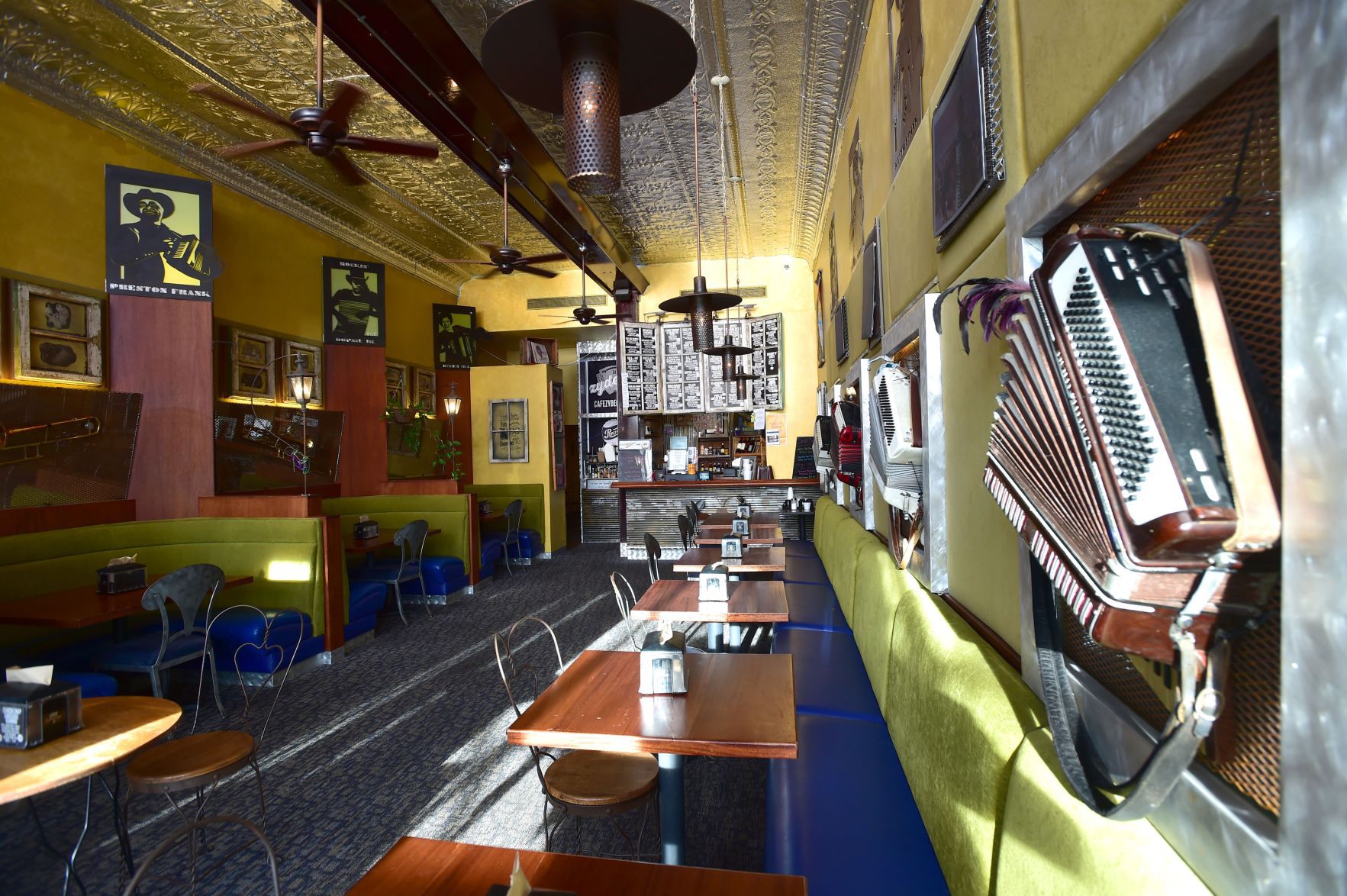 Inside Cafe Zydeco